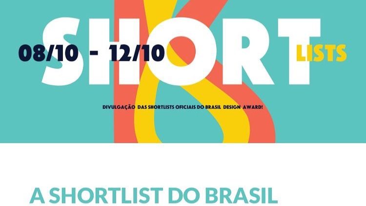 Shortlist Brasil Design Award 2018